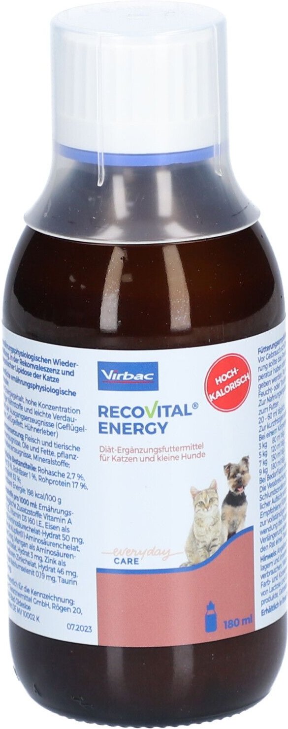 Thumbnail - Recovital Energy Diät-Erg.Futterm.flü.f.Hund/Katze 180 ml Tonikum
