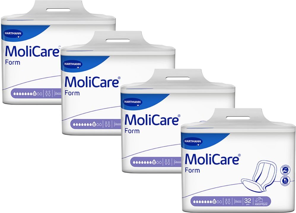 Molicare Form 8 Tropfen 4x32 St Windeln