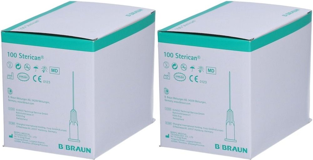 Sterican 23G 25Mm x2 2x100 St Kanüle