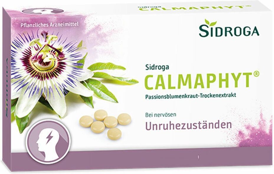 Thumbnail - Sidroga CalmaPhyt 425 mg überzogene Tabletten 40 St Überzogene