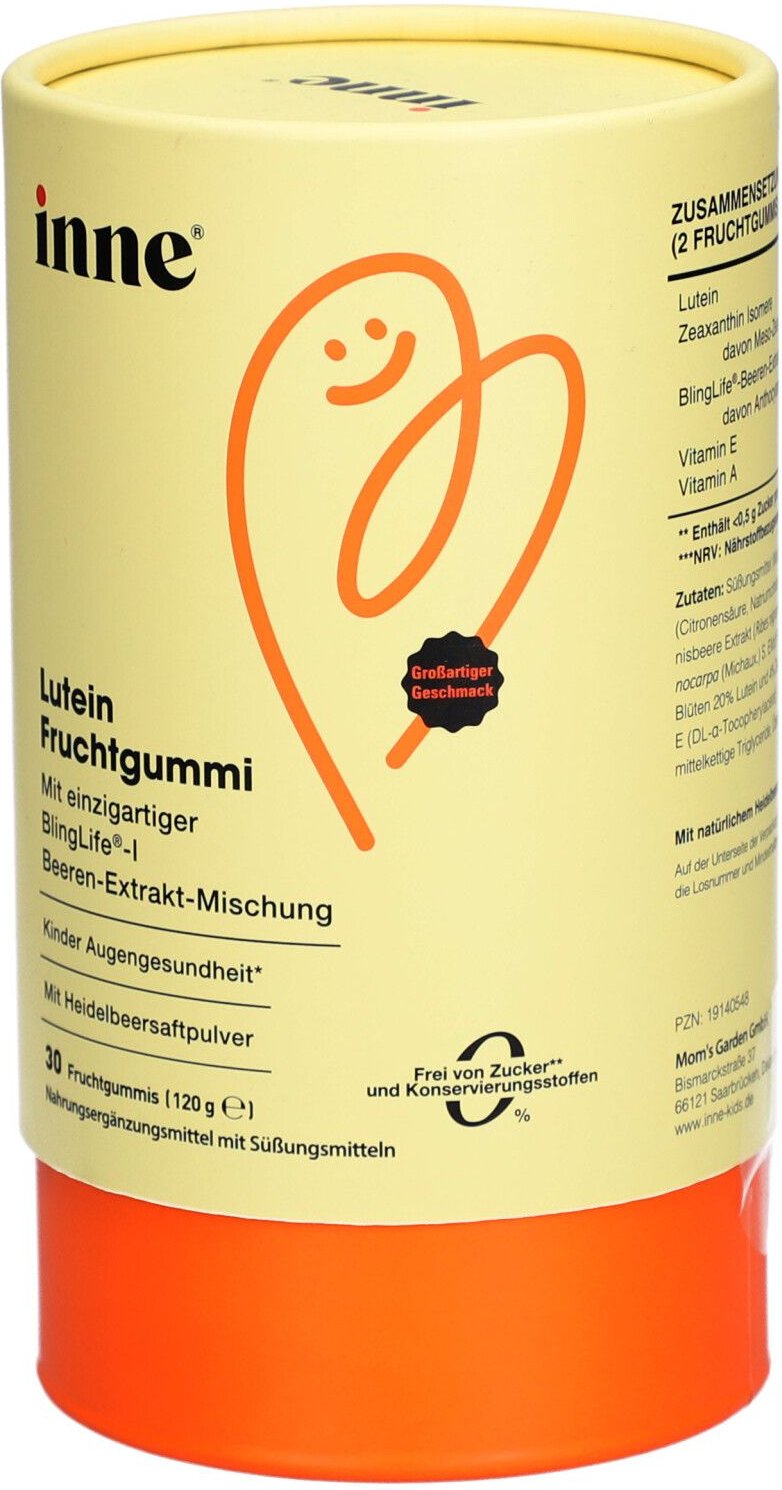 Inne Lutein Fruchtgummi 30x4 g Kaugummi