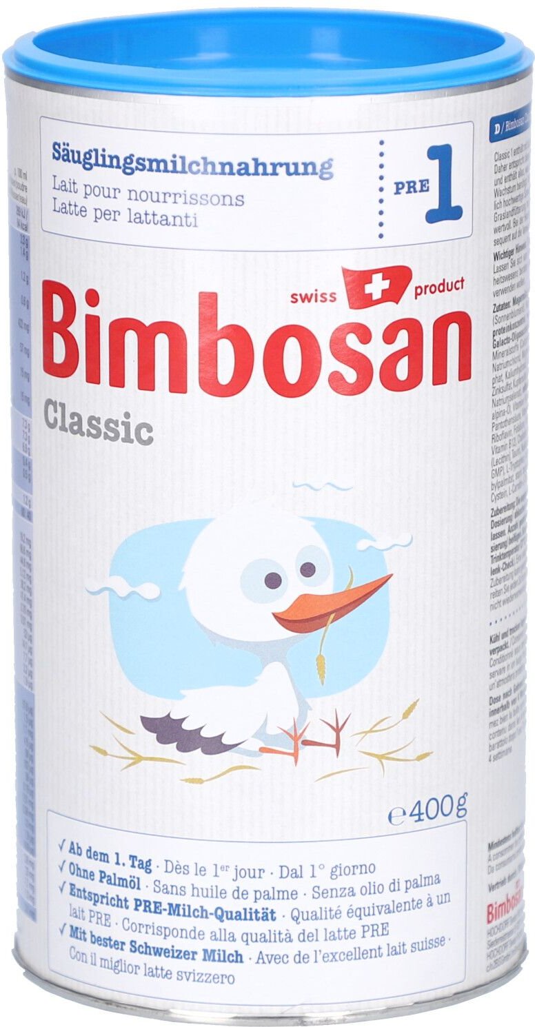 Bimbosan Classic 1 Säugling Ds 400 g Puder