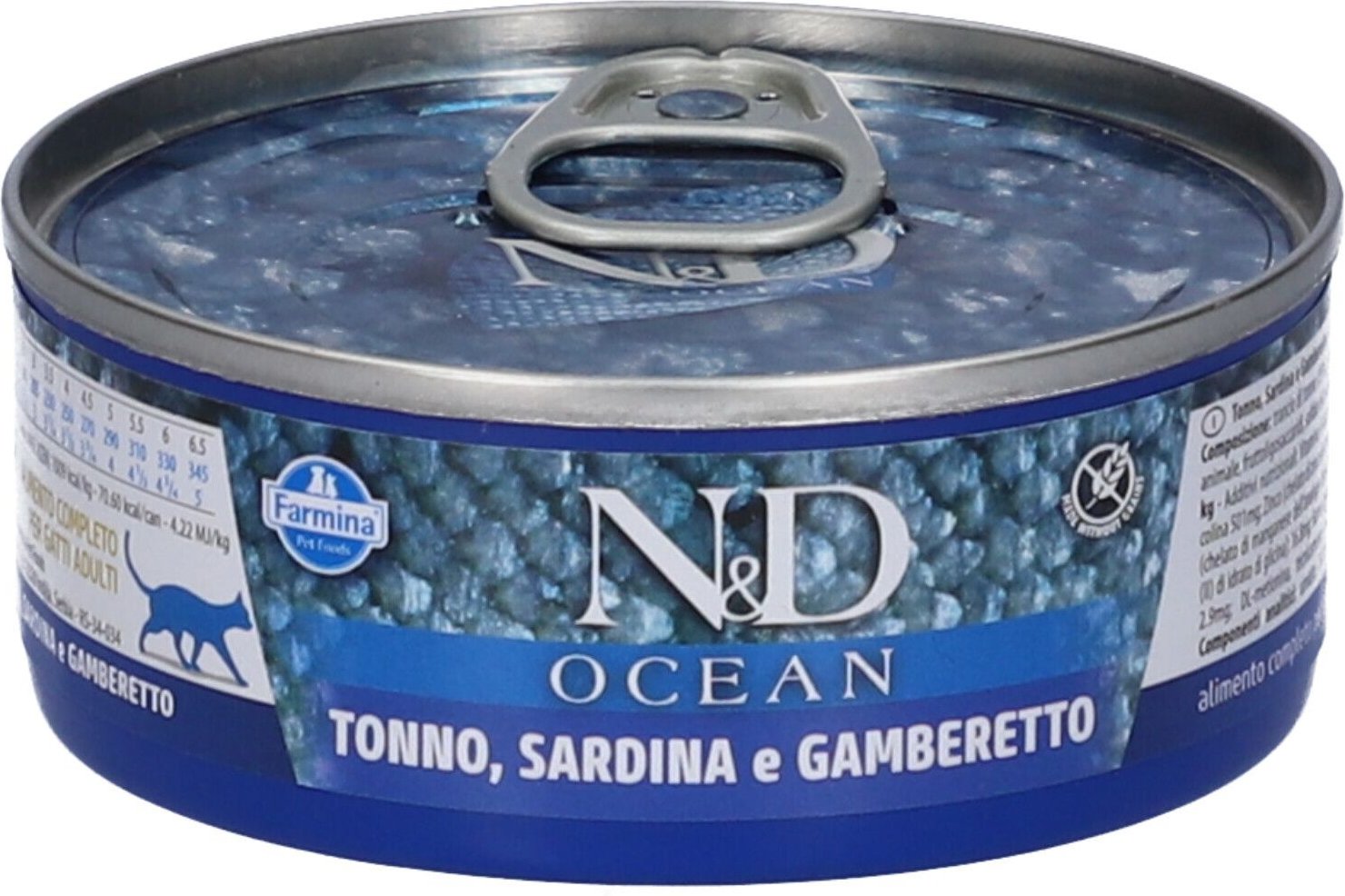 N&D CAT Ocean SEA Bass&Sar&Shr 80 g Futter