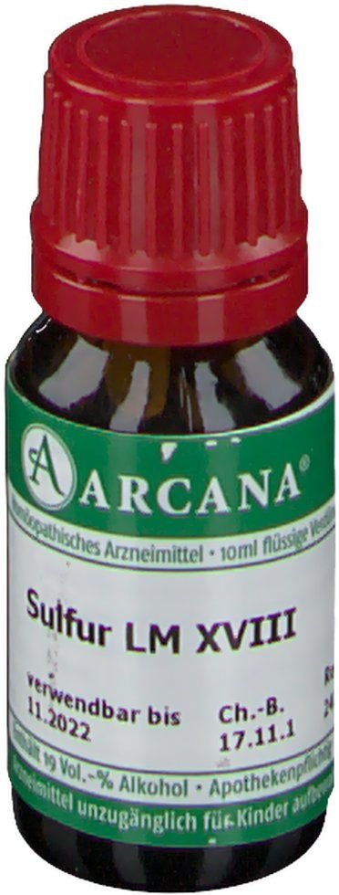 Sulfur Arcana LM 18 Dilution