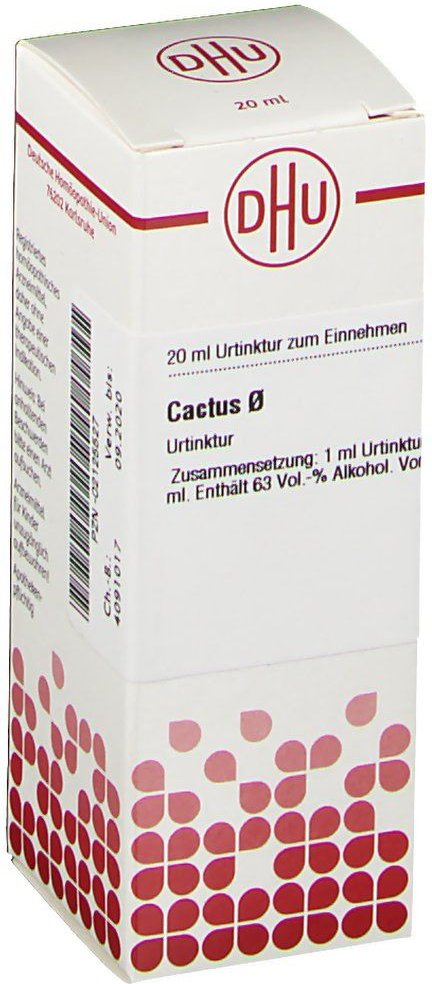 DHU Cactus Urtinktur