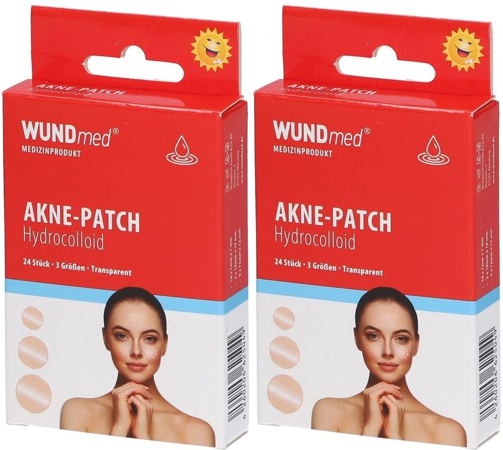 Akne Patch 3 Groessen x2 2x24 St