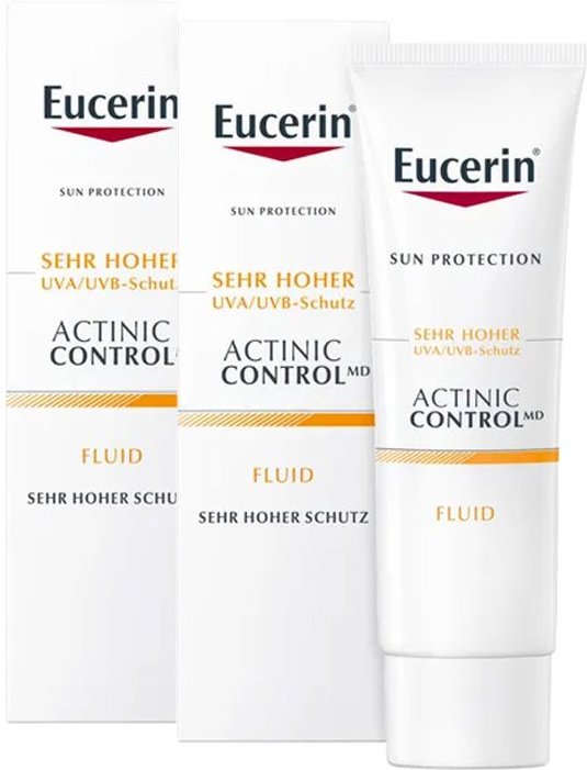 Eucerin Sun Actinic Control MD x2 2x80 ml Emulsion
