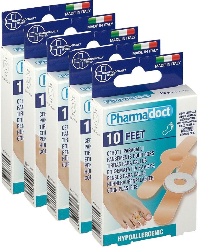 Hühneraugen-Ringe Pflaster 5x 5x10 St