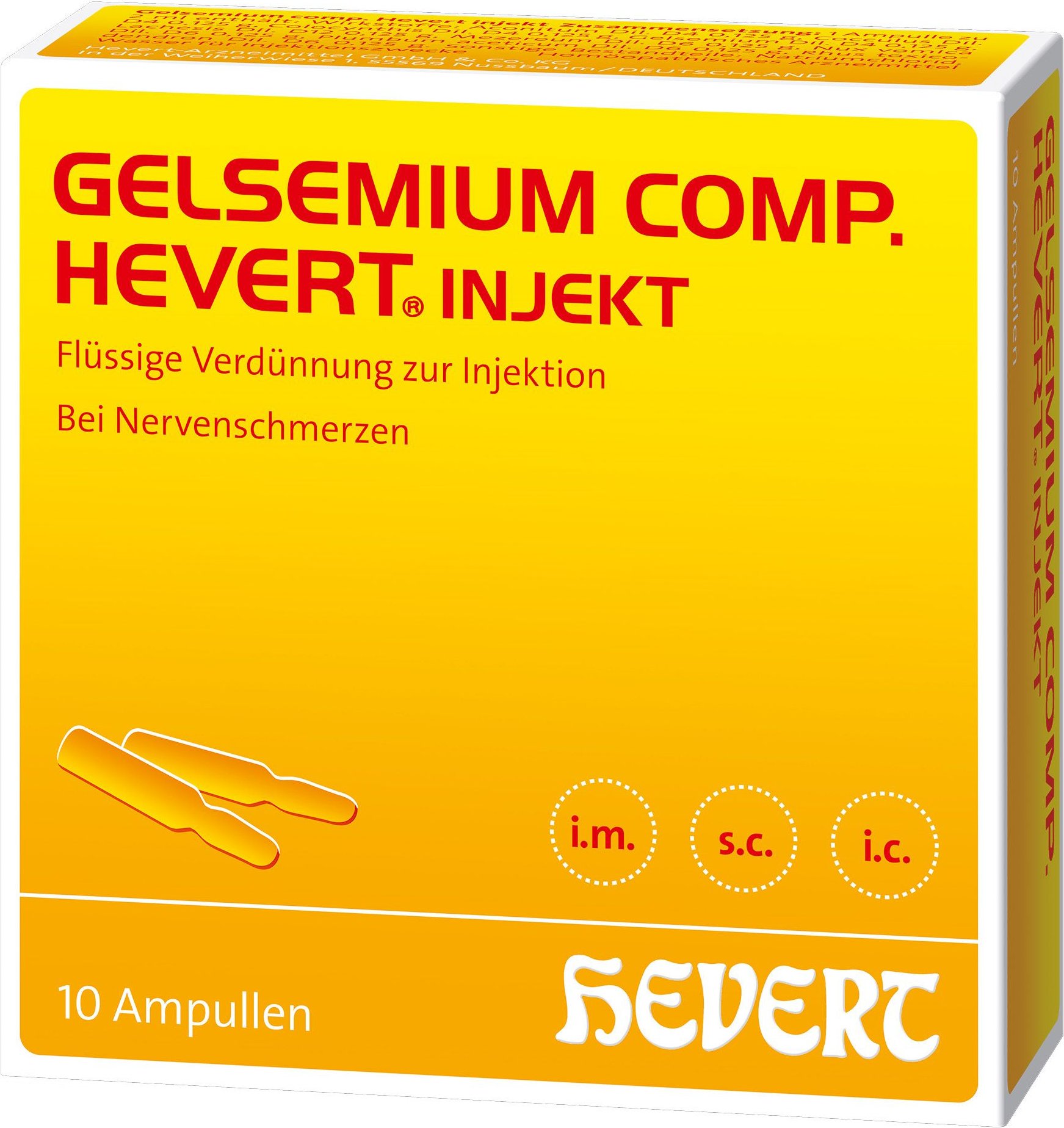 Thumbnail - Gelsemium comp.Hevert injekt Ampullen