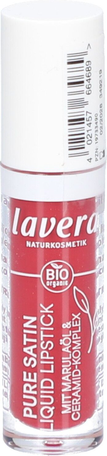 Lavera Pure Satin Liquid Lipstick 01 4 ml Balsam
