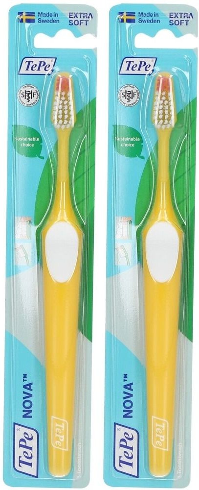 Tepe Nova x-SOF1PC Blister x2 2x1 St Zahnbürste