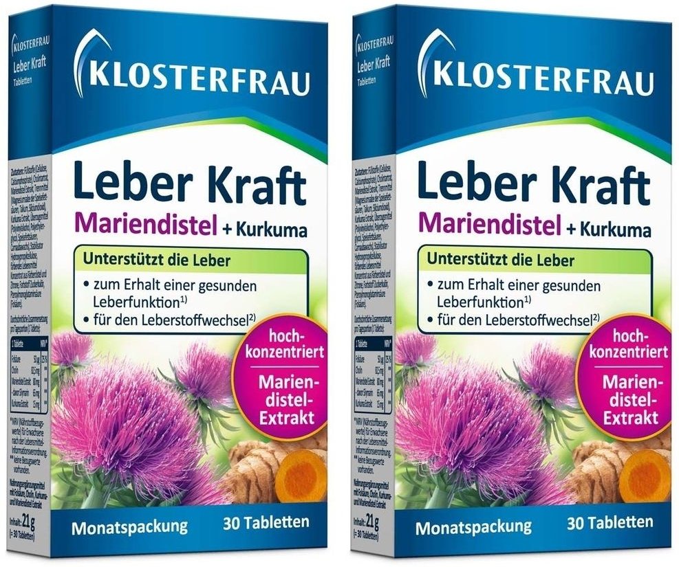 Klosterfrau Leber Kraft Tabletten 2x 2x30 St