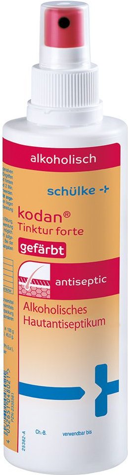 Kodan Tinktur forte gefärbt Pumpspray 250 ml