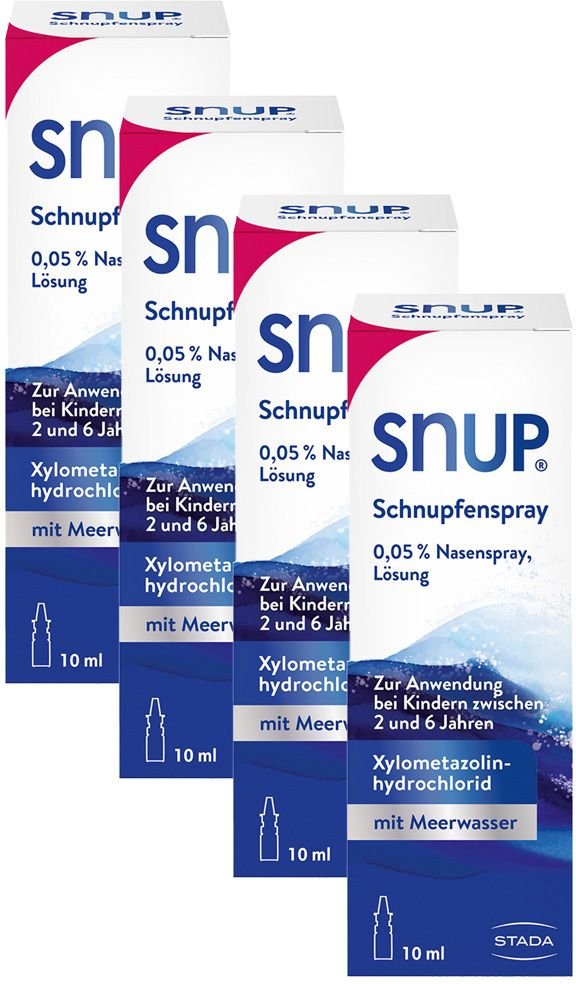 Thumbnail - Snup Schnupfenspray 0,05% Nasenspray x4 4x10 ml