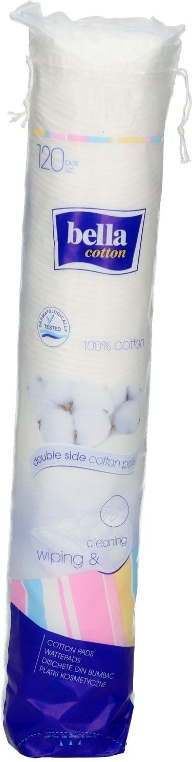 Bella Duo-Wattepads rund Cotton 120 St Watte
