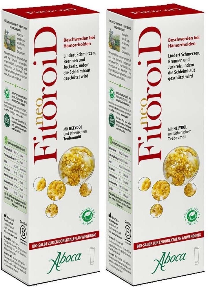 NEO Fitoroid Salbe 2x 2x40 ml