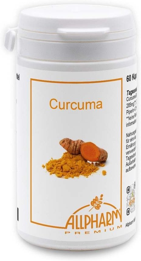 Curcuma Allpharm Premium Kapseln 60 St