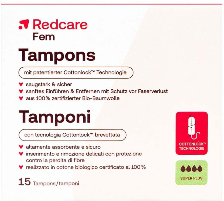 Redcare Tampons super plus 15 St Tampon