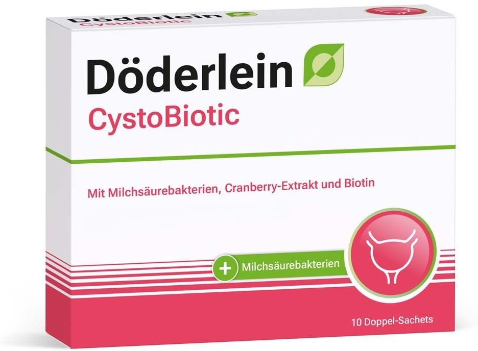 Döderlein CystoBiotic Milchsäurebakt.+Cranber.Plv. 10x4 g Pulver