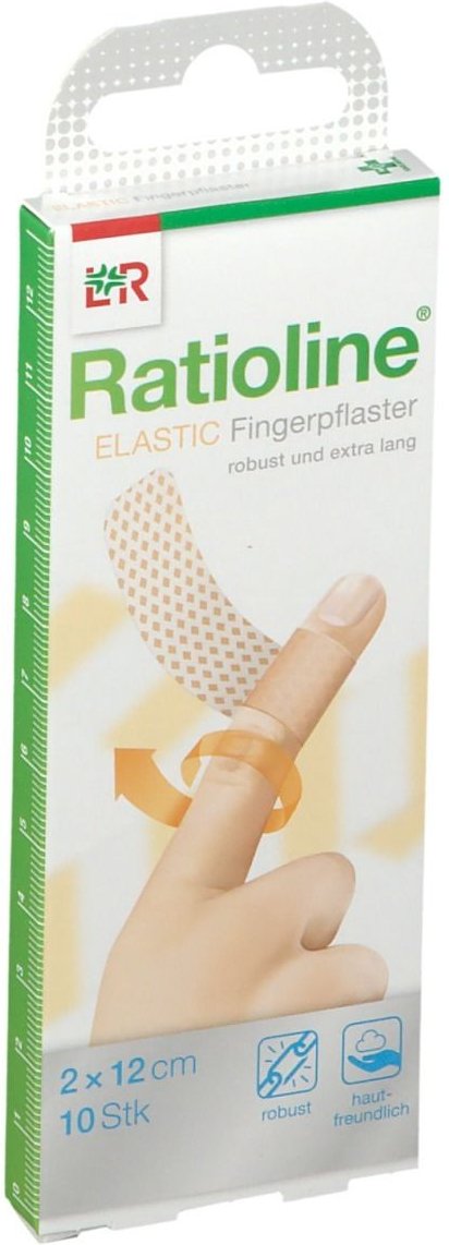 Ratioline elastic Fingerverband 2x12 cm 10 St Verband