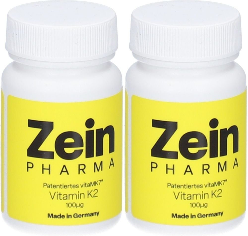 Zeinpharma Vitamin K2 100 µg Kapseln 2x 2x60 St