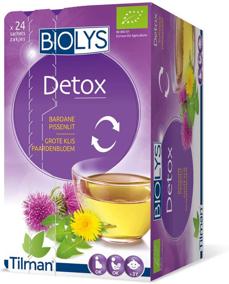 Biolys Klis - Paardenbloem 24st 24 St Filterbeutel