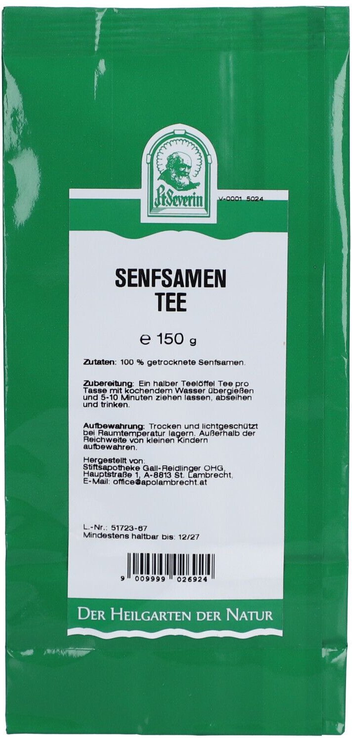 Senfsamentee 150 g Tee