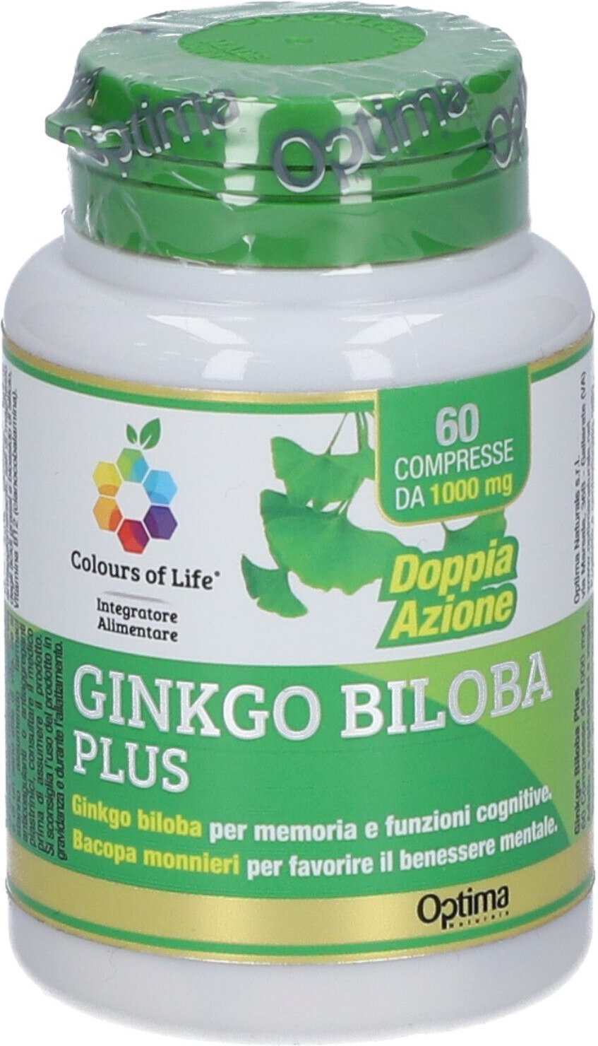 Ginkgo Biloba 60Cpr Colours 60 g Tabletten