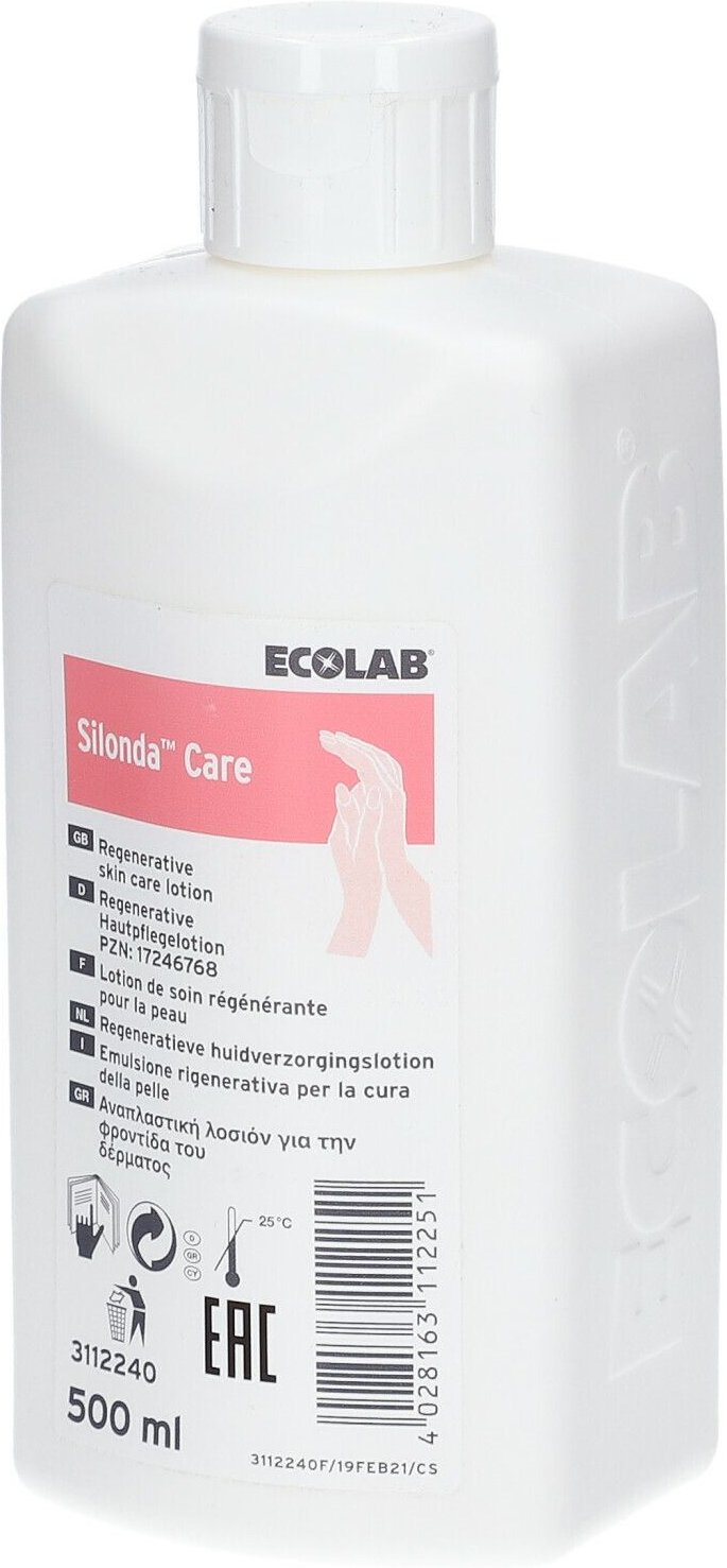 Silonda Care Hautpflege Lotion Spenderflasche 500 ml