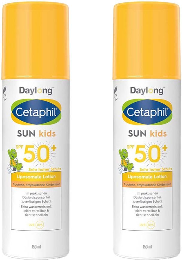 Cetaphil Sun Daylong Kids SPF 50+ Liosomale Lotion 2x150 ml