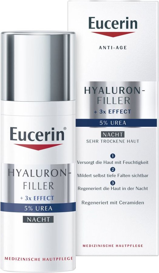 Eucerin Anti-Age Hyaluron-Filler Urea Nachtcreme 50 ml