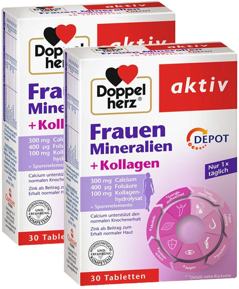 Doppelherz Frauen Mineralien Depot 2x30 St Tabletten