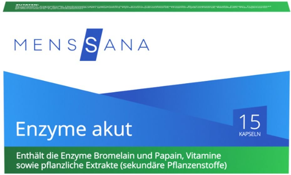 Thumbnail - Enzyme akut MensSana Kapseln 15 St