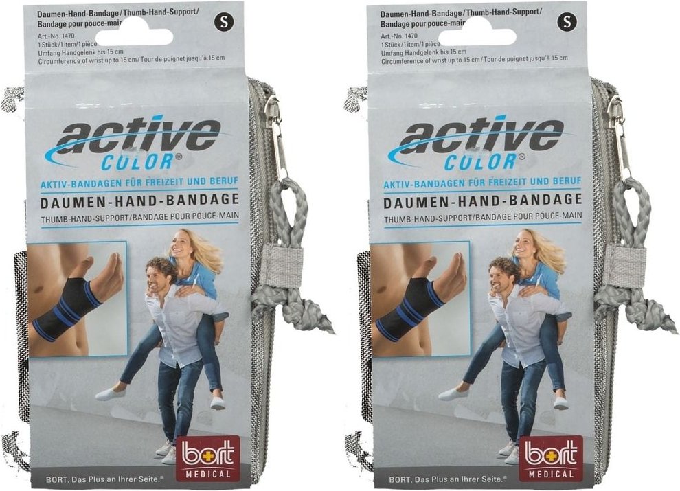 Bort Activec DAU HAN SC SM x2 2x1 St Bandage(s)