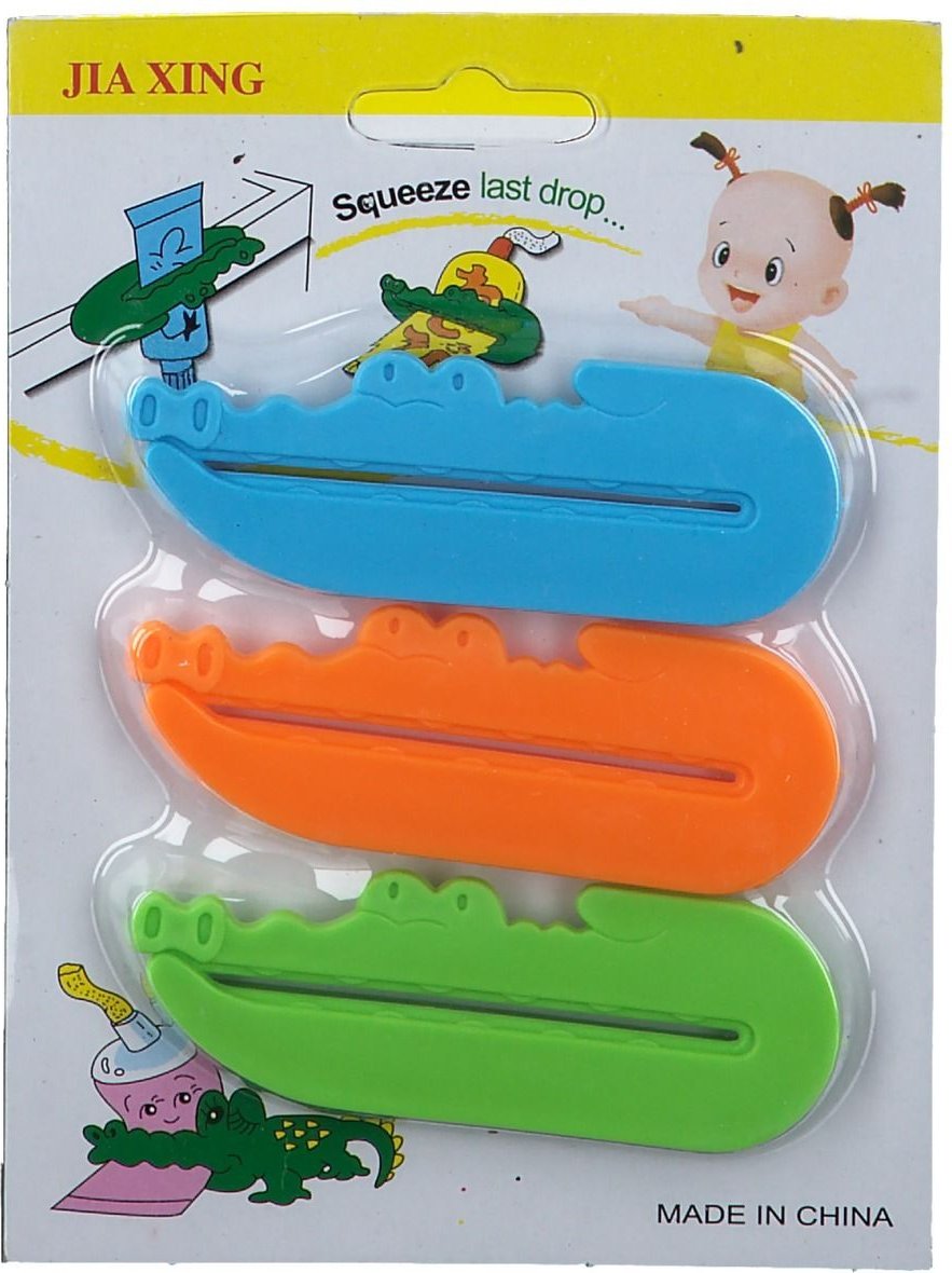 Tubenquetscher 3 Stück Kunststoff St Zubehör