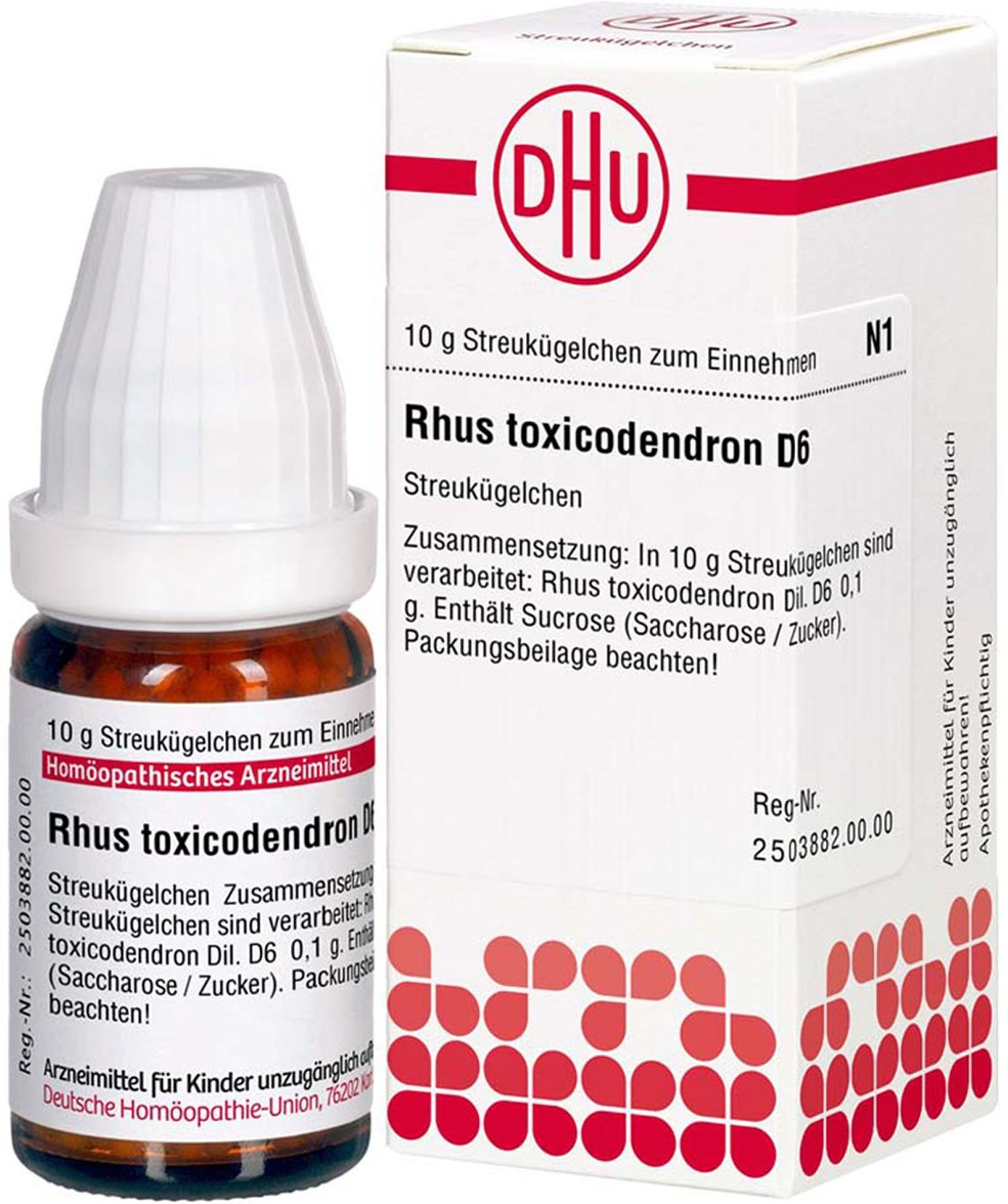 Rhus Toxicodendron D 6 Globuli 10 g