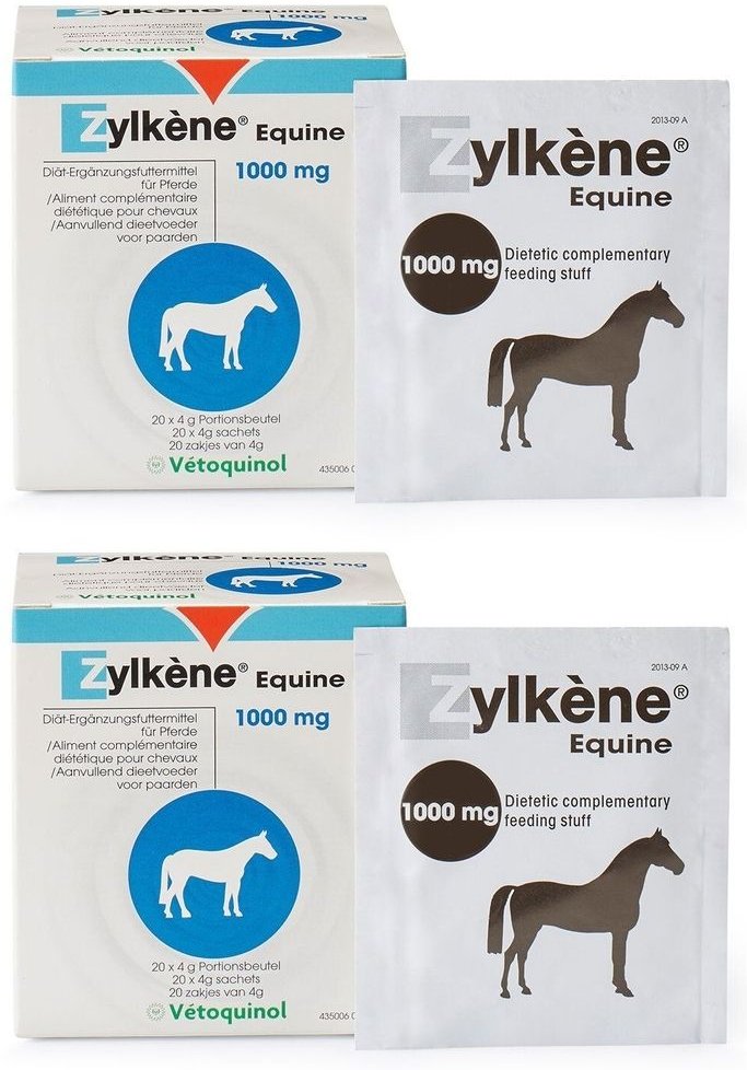 Zylkene Equine Pulv Pferde x2 2x20x4 g Pulver