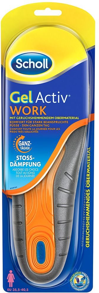 Scholl GelActiv Einlegesohlen Work women 2 St