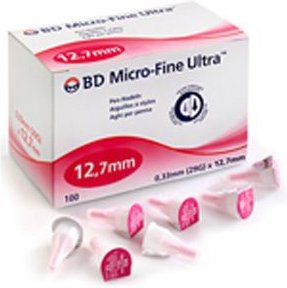 Thumbnail - BD Micro-Fine Ultra Pen-Nadeln 0,33x12,7 mm 100 St Kanüle
