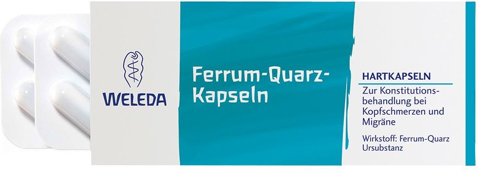 Ferrum Quarz Hartkapseln 50 St