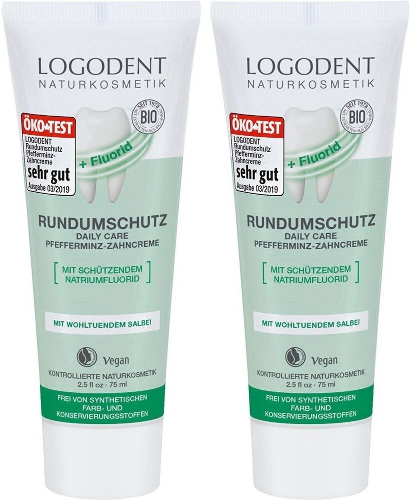 Rundumschutz DC Pfeffermin x2 2x75 ml Zahncreme