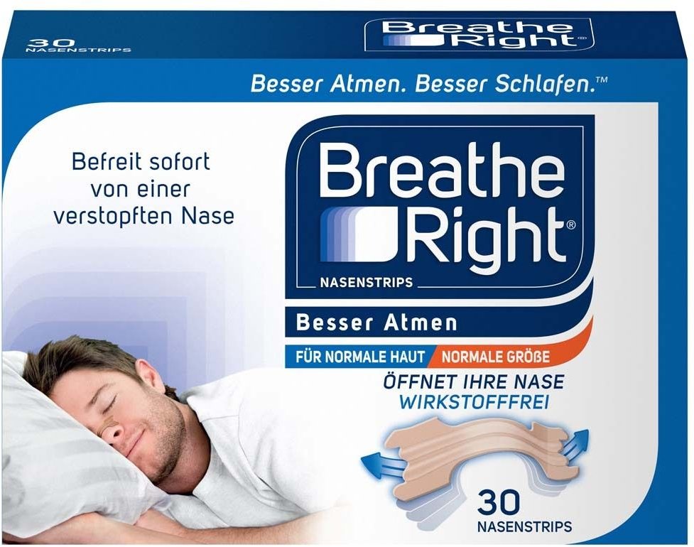 Thumbnail - Besser Atmen Breathe Right Nasenpfl.normal beige 30 St Pflaster