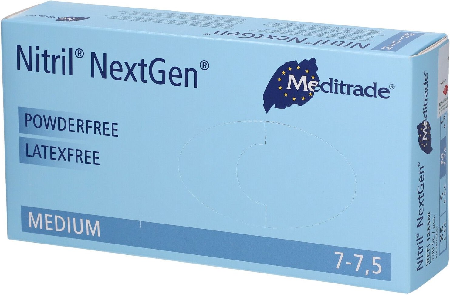 Nitril Einmal Handschuhe puderfrei mittel