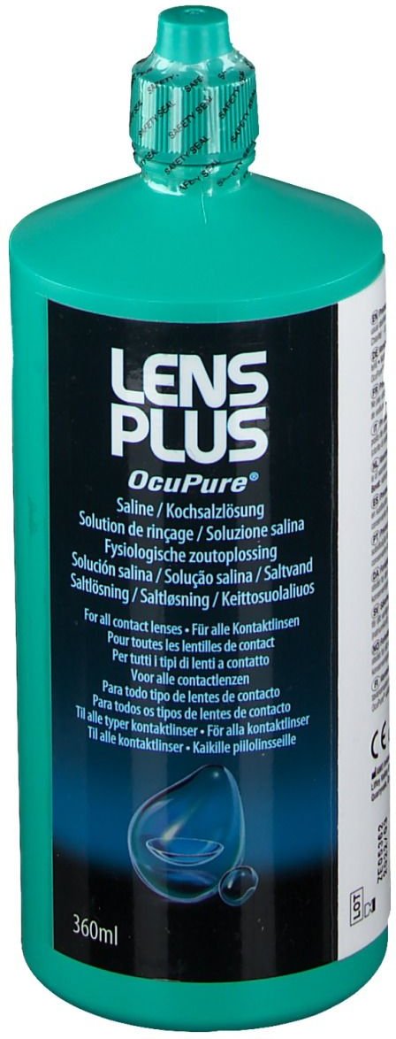 Thumbnail - Lens Plus Ocupure Kochsalz Lösung 360 ml