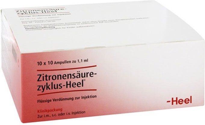 Zitronensäurezyklus Heel Ampullen 100 St