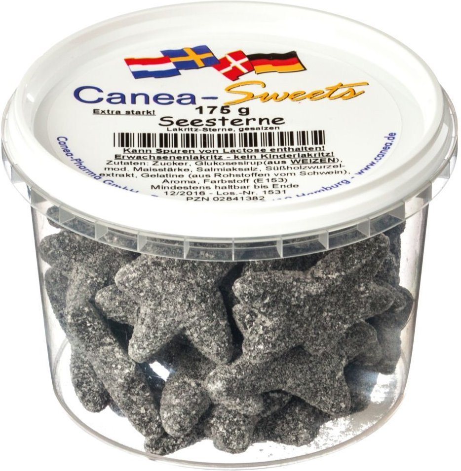 Seesterne Lakritz 175 g Bonbons