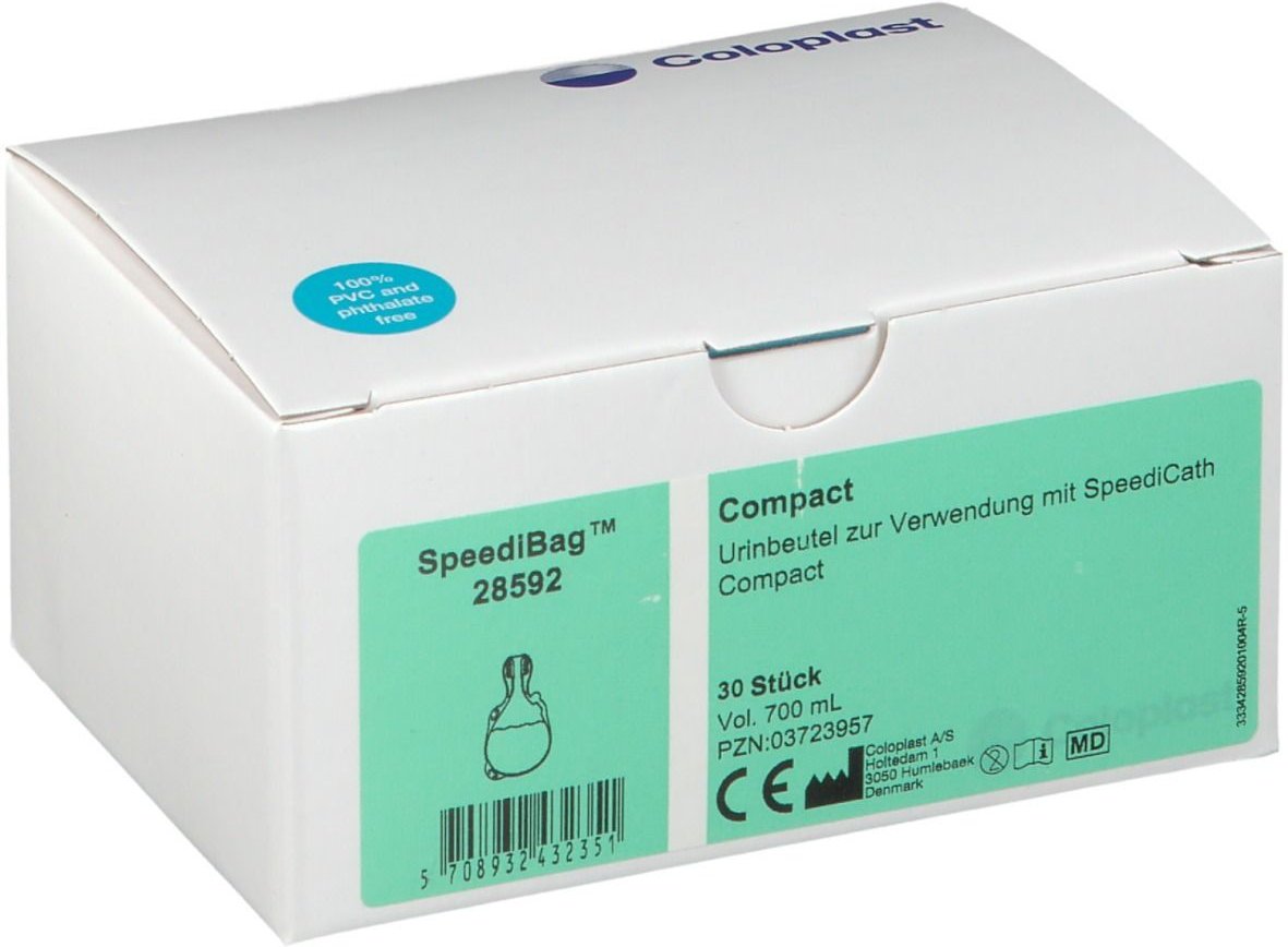 Speedibag Compact Urinbtl.f.Einmalgebrauch 30 St Beutel