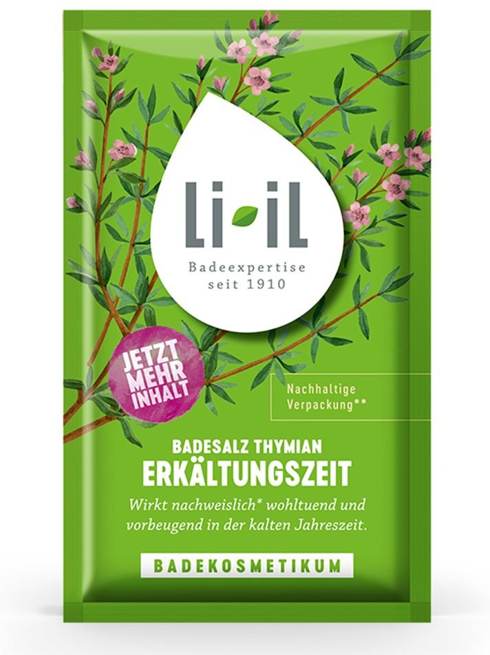 Li-Il Badesalz Thymian Erkältungszeit 80 g Bad