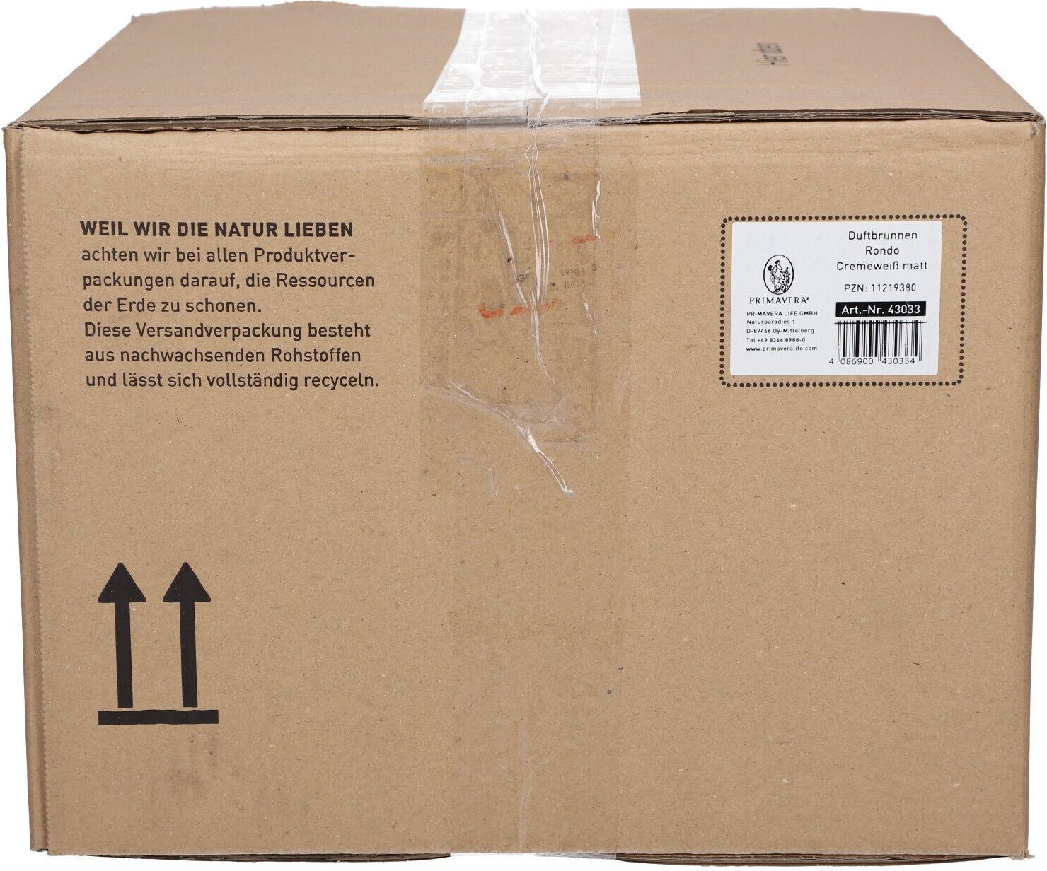 Thumbnail - Duftbrunnen Rondo cremeweiß 1 St Lampe