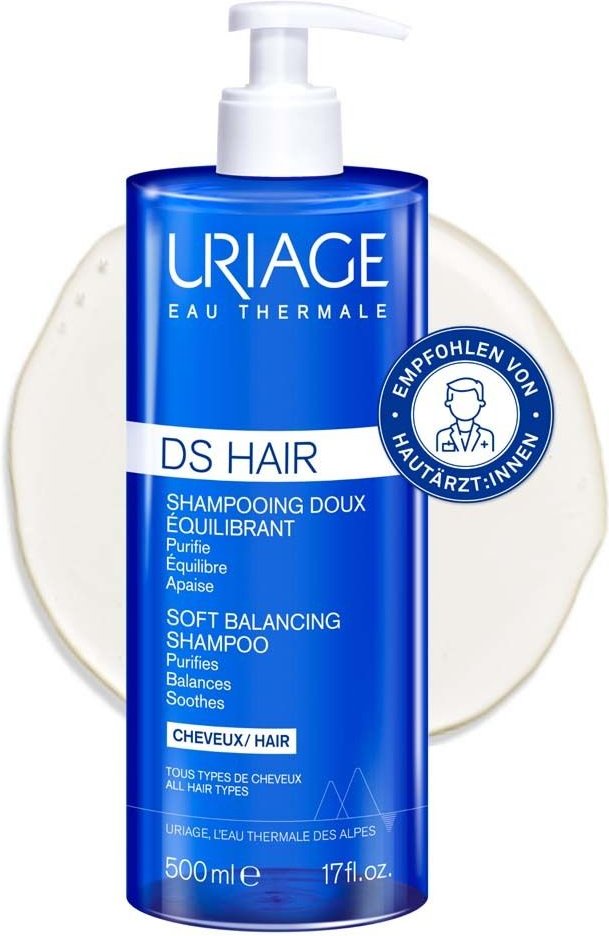 Uriage DS Hair sanft regulierendes Shampoo 500 ml